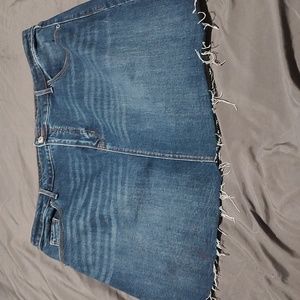 Old Navy Blue Jean Skirt sz 18